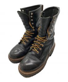 RED WING（レッドウィング）の古着「ロガーブーツ」｜ブラック