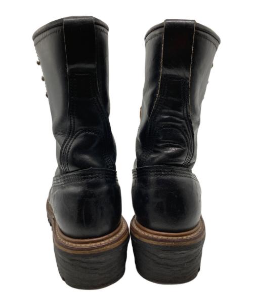 RED WING（レッドウィング）RED WING (レッドウィング) ロガーブーツ ブラック サイズ:不明の古着・服飾アイテム