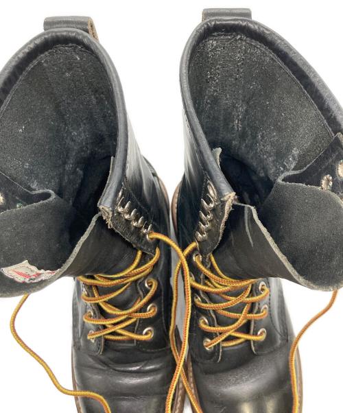 RED WING（レッドウィング）RED WING (レッドウィング) ロガーブーツ ブラック サイズ:不明の古着・服飾アイテム