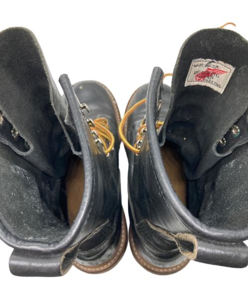 RED WING（レッドウィング）RED WING (レッドウィング) ロガーブーツ ブラック サイズ:不明の古着・服飾アイテム