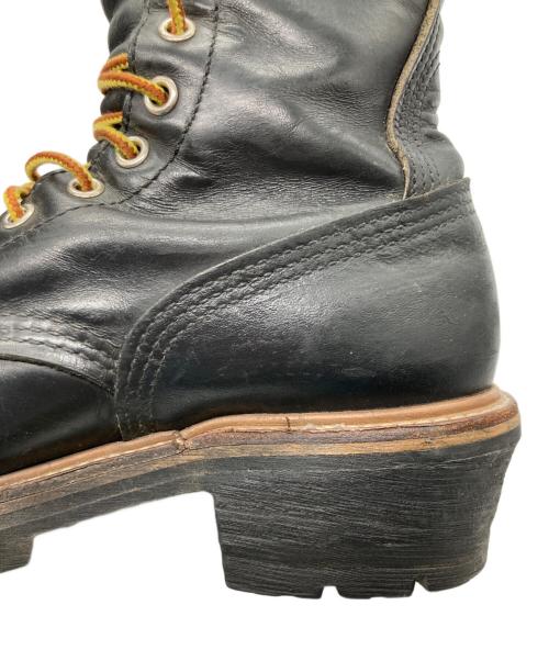 RED WING（レッドウィング）RED WING (レッドウィング) ロガーブーツ ブラック サイズ:不明の古着・服飾アイテム