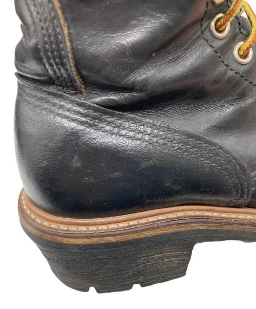 RED WING（レッドウィング）RED WING (レッドウィング) ロガーブーツ ブラック サイズ:不明の古着・服飾アイテム