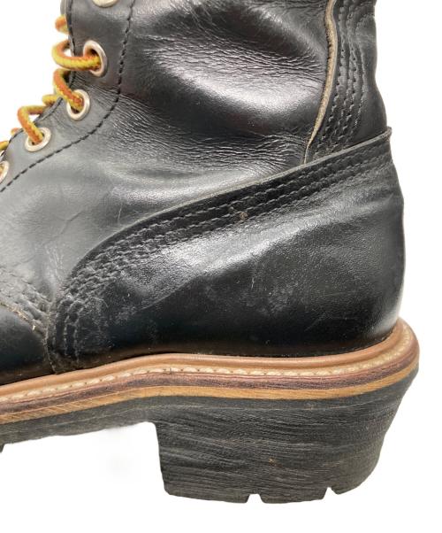 RED WING（レッドウィング）RED WING (レッドウィング) ロガーブーツ ブラック サイズ:不明の古着・服飾アイテム