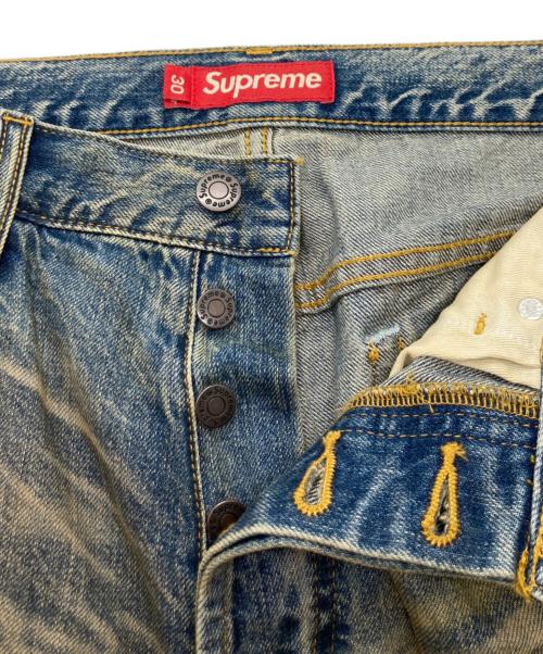 SUPREME（シュプリーム）SUPREME (シュプリーム) 25FW Regular Jean Dirty Indigo / レギュラージーンズ ダーティーインディゴ インディゴ サイズ:30の古着・服飾アイテム