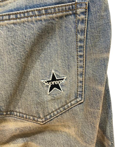 SUPREME（シュプリーム）SUPREME (シュプリーム) 25FW Regular Jean Dirty Indigo / レギュラージーンズ ダーティーインディゴ インディゴ サイズ:30の古着・服飾アイテム