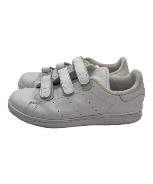 adidas（アディダス）adidas (アディダス) ローカットスニーカー ホワイト サイズ:27cmの古着・服飾アイテム