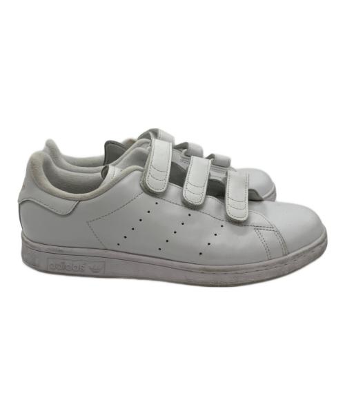 adidas（アディダス）adidas (アディダス) ローカットスニーカー ホワイト サイズ:27cmの古着・服飾アイテム