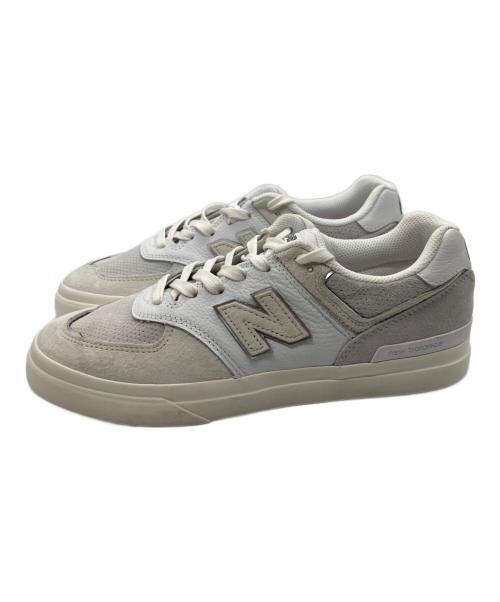 NEW BALANCE（ニューバランス）NEW BALANCE (ニューバランス) ローカットスニーカー ホワイト サイズ:26.5cmの古着・服飾アイテム