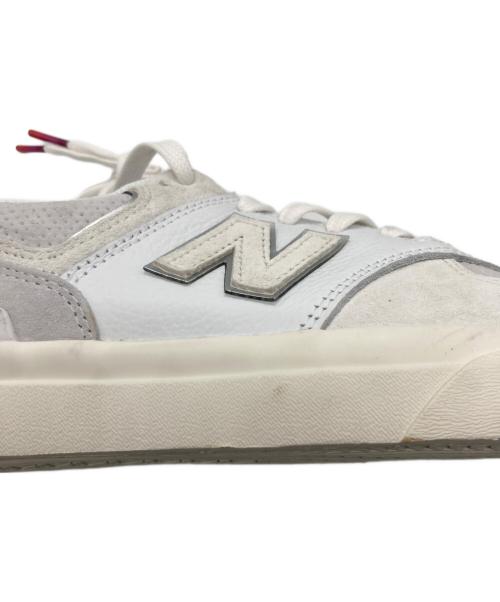 NEW BALANCE（ニューバランス）NEW BALANCE (ニューバランス) ローカットスニーカー ホワイト サイズ:26.5cmの古着・服飾アイテム