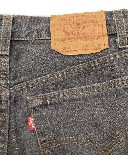 LEVI'S（リーバイス）LEVI'S (リーバイス) 501ブラックデニム ブラック サイズ:31の古着・服飾アイテム