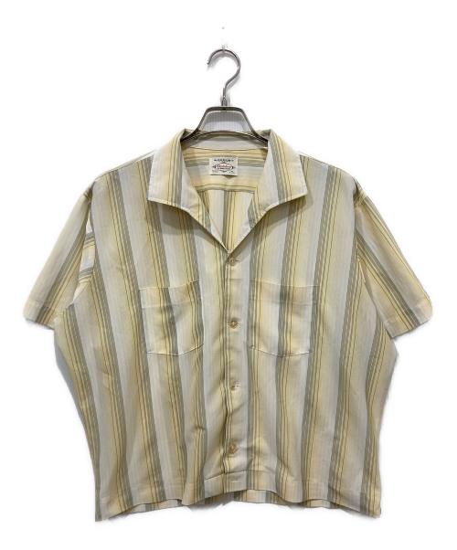 ARROW（アロー）ARROW (アロー) 開襟シャツ イエロー サイズ:XLの古着・服飾アイテム