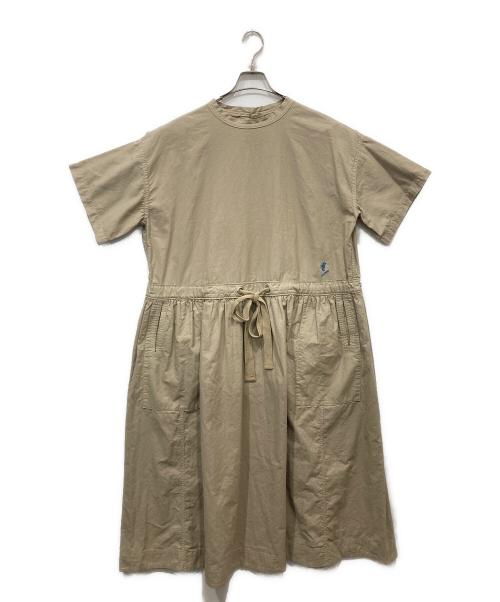 45R（フォーティファイブ・アール）45R (フォーティファイブ・アール) 葉山ものがたり504オックスのドレス ベージュ サイズ:Freeの古着・服飾アイテム