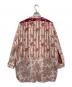 45R (フォーティファイブ・アール) インドカディブロックプリントの908パッチワークグランパプルシャツ レッド サイズ:不明：28000円