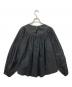 45R (フォーティファイブ・アール) スーピマバチストのタックギャザーブラウス ブラック サイズ:Free：28000円