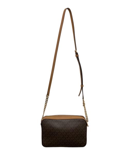 MICHAEL KORS（マイケル・コース）MICHAEL KORS (マイケル・コース) ショルダーバッグ ブラウンの古着・服飾アイテム