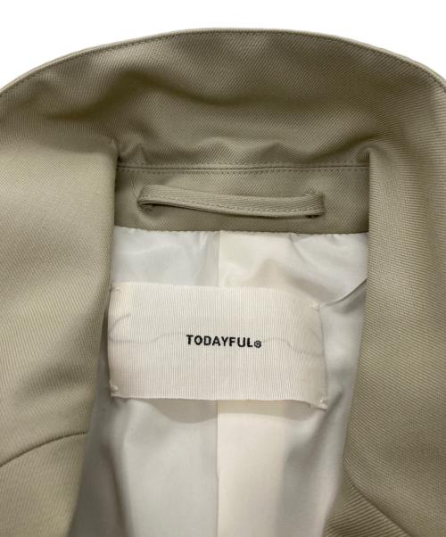 TODAYFUL（トゥデイフル）TODAYFUL (トゥデイフル) Wool100% Spring Coat セージ サイズ:36の古着・服飾アイテム