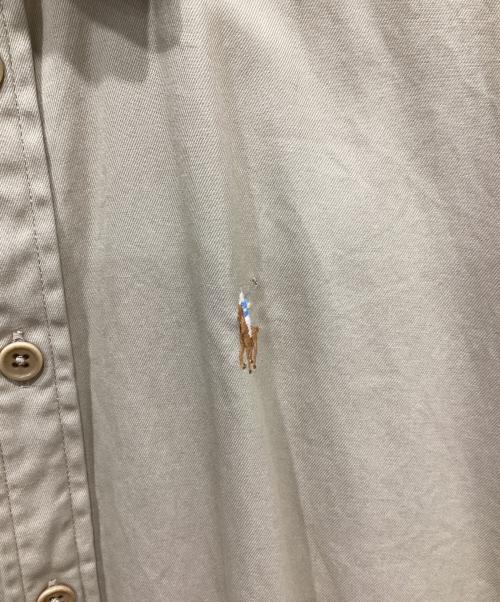 POLO RALPH LAUREN（ポロ・ラルフローレン）POLO RALPH LAUREN (ポロ・ラルフローレン) シャツワンピース ベージュの古着・服飾アイテム