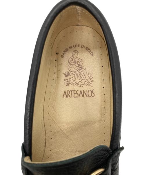 ARTESANOS（アルテサノス）ARTESANOS (アルテサノス) ビットローファー ブラック サイズ:35の古着・服飾アイテム