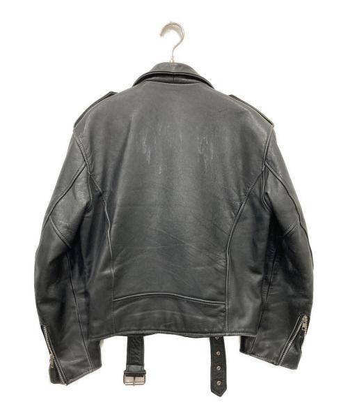 HARLEY-DAVIDSON（ハーレーダビッドソン）HARLEY-DAVIDSON (ハーレーダビッドソン) ダブルライダースジャケット ブラック サイズ:36の古着・服飾アイテム