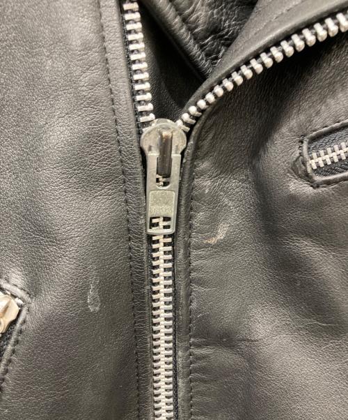 HARLEY-DAVIDSON（ハーレーダビッドソン）HARLEY-DAVIDSON (ハーレーダビッドソン) ダブルライダースジャケット ブラック サイズ:36の古着・服飾アイテム