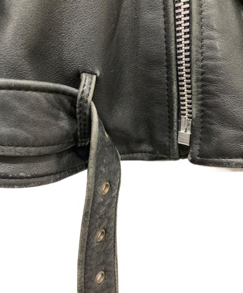 HARLEY-DAVIDSON（ハーレーダビッドソン）HARLEY-DAVIDSON (ハーレーダビッドソン) ダブルライダースジャケット ブラック サイズ:36の古着・服飾アイテム