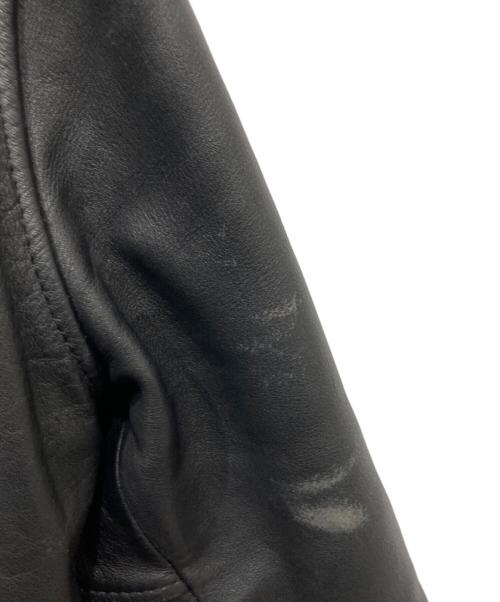 HARLEY-DAVIDSON（ハーレーダビッドソン）HARLEY-DAVIDSON (ハーレーダビッドソン) ダブルライダースジャケット ブラック サイズ:36の古着・服飾アイテム