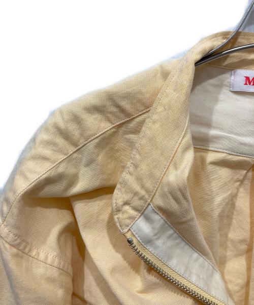 masu（エムエーエスユー）masu (エムエーエスユー) ZIP-UP OXFORD SHIRTS / ジップアップ オックスフォード シャツ オレンジ サイズ:48の古着・服飾アイテム