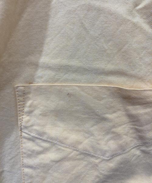 masu（エムエーエスユー）masu (エムエーエスユー) ZIP-UP OXFORD SHIRTS / ジップアップ オックスフォード シャツ オレンジ サイズ:48の古着・服飾アイテム