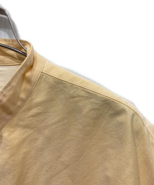 masu（エムエーエスユー）masu (エムエーエスユー) ZIP-UP OXFORD SHIRTS / ジップアップ オックスフォード シャツ オレンジ サイズ:48の古着・服飾アイテム