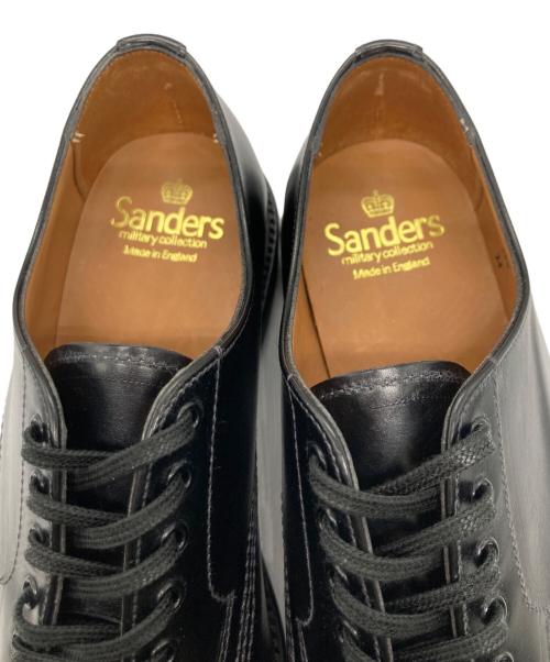 SANDERS（サンダース）SANDERS (サンダース) Military Derby Shoe ブラック サイズ:7の古着・服飾アイテム