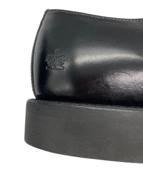 SANDERS（サンダース）SANDERS (サンダース) Military Derby Shoe ブラック サイズ:7の古着・服飾アイテム
