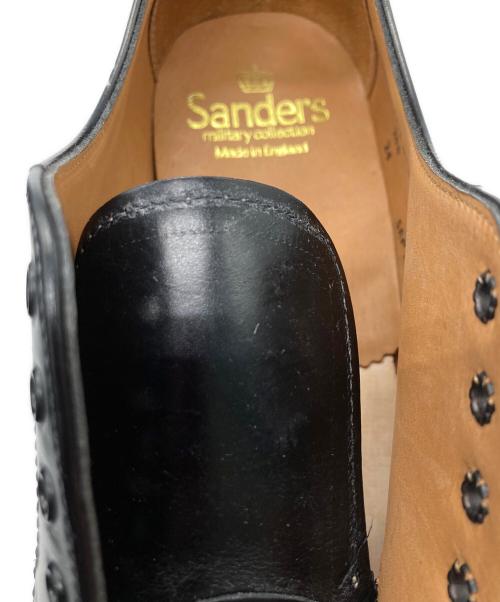 SANDERS（サンダース）SANDERS (サンダース) Military Derby Shoe ブラック サイズ:7の古着・服飾アイテム