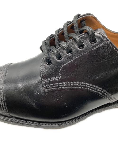 SANDERS（サンダース）SANDERS (サンダース) Military Derby Shoe ブラック サイズ:7の古着・服飾アイテム
