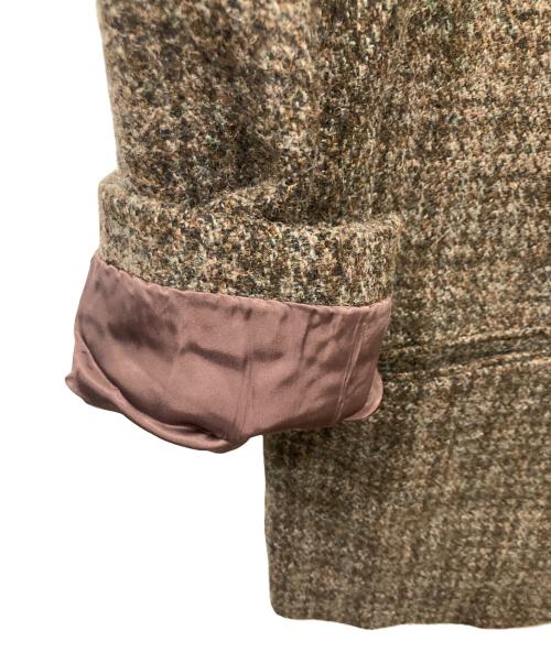 Y's for men（ワイズフォーメン）Y's for men (ワイズフォーメン) ツイード2Bジャケット ブラウン サイズ:Mの古着・服飾アイテム