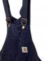 中古・古着 CarHartt (カーハート) BIB OVERALL ネイビー サイズ:28：8000円