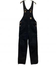 Carhartt WIP（カーハート ワーク イン プログレス）の古着「BIB OVERALL」｜ブラック