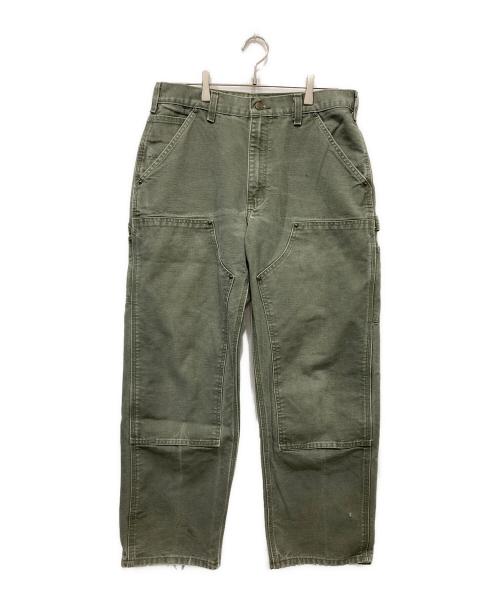CarHartt（カーハート）CarHartt (カーハート) ダック地ダブルニーパンツ カーキ サイズ:32の古着・服飾アイテム