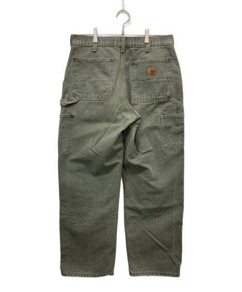 CarHartt（カーハート）CarHartt (カーハート) ダック地ダブルニーパンツ カーキ サイズ:32の古着・服飾アイテム