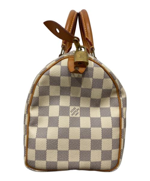 LOUIS VUITTON（ルイ ヴィトン）LOUIS VUITTON (ルイ ヴィトン) ダミエ・アズール スピーディ25 ハンドバッグ ホワイトの古着・服飾アイテム