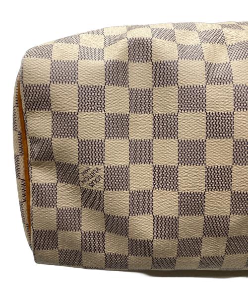 LOUIS VUITTON（ルイ ヴィトン）LOUIS VUITTON (ルイ ヴィトン) ダミエ・アズール スピーディ25 ハンドバッグ ホワイトの古着・服飾アイテム