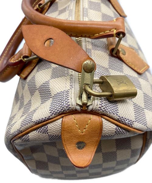 LOUIS VUITTON（ルイ ヴィトン）LOUIS VUITTON (ルイ ヴィトン) ダミエ・アズール スピーディ25 ハンドバッグ ホワイトの古着・服飾アイテム