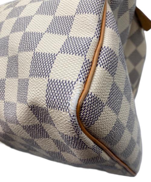 LOUIS VUITTON（ルイ ヴィトン）LOUIS VUITTON (ルイ ヴィトン) ダミエ・アズール スピーディ25 ハンドバッグ ホワイトの古着・服飾アイテム