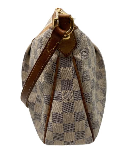 LOUIS VUITTON（ルイ ヴィトン）LOUIS VUITTON (ルイ ヴィトン) ダミエ・アズール シラクーサPM ショルダーバッグ ホワイトの古着・服飾アイテム