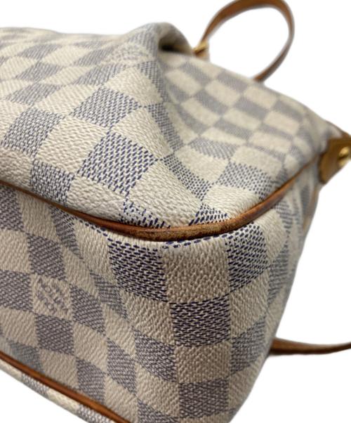 LOUIS VUITTON（ルイ ヴィトン）LOUIS VUITTON (ルイ ヴィトン) ダミエ・アズール シラクーサPM ショルダーバッグ ホワイトの古着・服飾アイテム