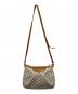 LOUIS VUITTON (ルイ ヴィトン) ダミエ・アズール シラクーサPM ショルダーバッグ ホワイト：48000円