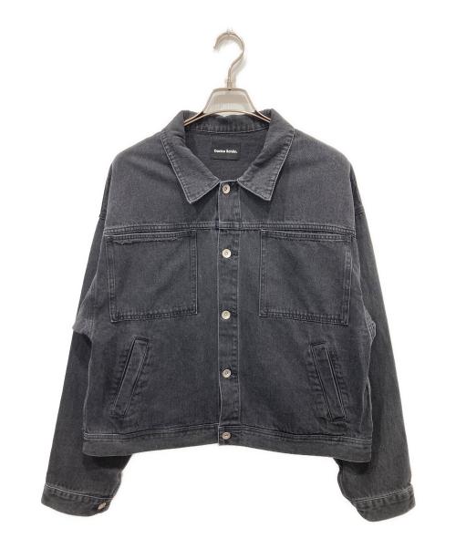 DANKE SCHON（ダンケ シェーン）DANKE SCHON (ダンケ シェーン) オーバーサイズデニムジャケット ブラック サイズ:Lの古着・服飾アイテム