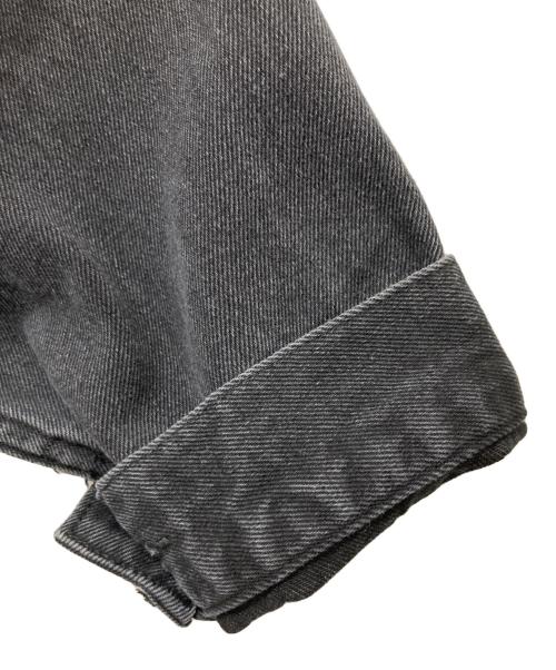 DANKE SCHON（ダンケ シェーン）DANKE SCHON (ダンケ シェーン) オーバーサイズデニムジャケット ブラック サイズ:Lの古着・服飾アイテム