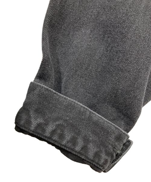 DANKE SCHON（ダンケ シェーン）DANKE SCHON (ダンケ シェーン) オーバーサイズデニムジャケット ブラック サイズ:Lの古着・服飾アイテム