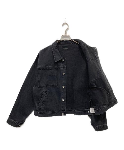 DANKE SCHON（ダンケ シェーン）DANKE SCHON (ダンケ シェーン) オーバーサイズデニムジャケット ブラック サイズ:Lの古着・服飾アイテム