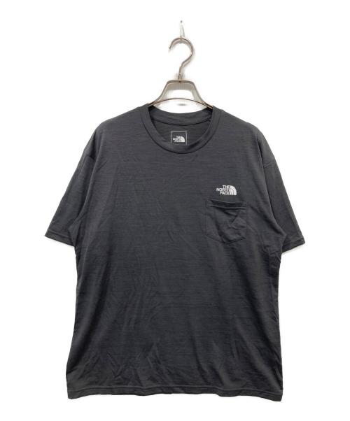THE NORTH FACE（ザ ノース フェイス）THE NORTH FACE (ザ ノース フェイス) FLASHDRY 3D Tee/Short SET グレー サイズ:Mの古着・服飾アイテム